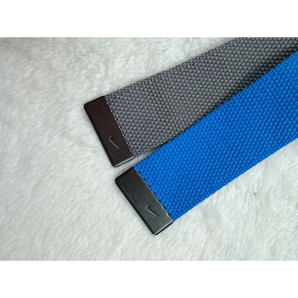 Nike Golf 3-in-1 Web Pack Belt Set Blue Grey Adjustable Cut to Fit Bottle Opener